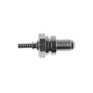 Raccordo acciaio zincato graffabile dritto maschio concavo Metrico 10 x 1,0 mm