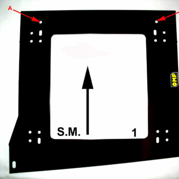 Adattatore per staffe attacco sedili Ford Fiesta 5a Serie