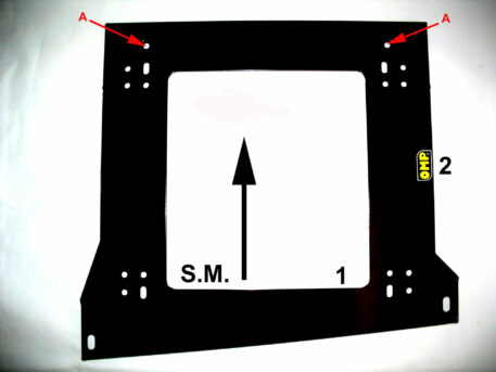 Adattatore per staffe attacco sedili Ford Fiesta 5a Serie