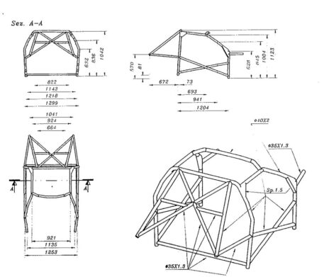 Roll Bar Volkswagen Polo 3a Serie (>'94)