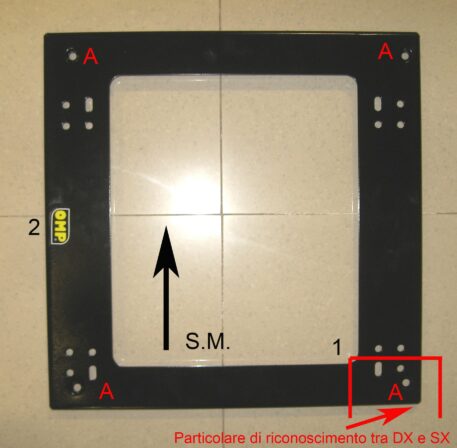Adattatore per staffe attacco sedili Suzuki Swift - immagine 2
