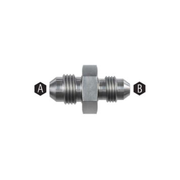 Adattatore dritto maschio-maschio Jic 7/16 x 20 Jic 3/8 x 24