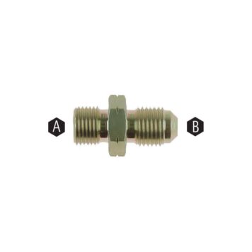 Adattatore BSP 1/8 x 28 Metrico 10 x 1 convesso