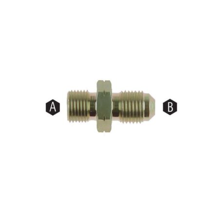 Adattatore BSP 1/8 x 28 Metrico 10 x 1 convesso