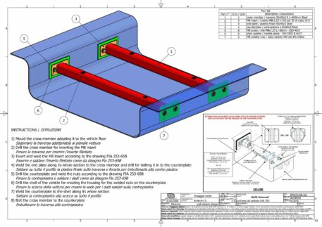 Adattatore universale da saldare alla scocca conformi Fia