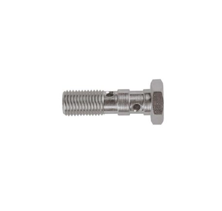 Bullone occhiello doppio inox Jic 3/8 x 24
