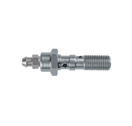 Bullone occhiello doppio inox corto con spurgo metrico 10 x 1