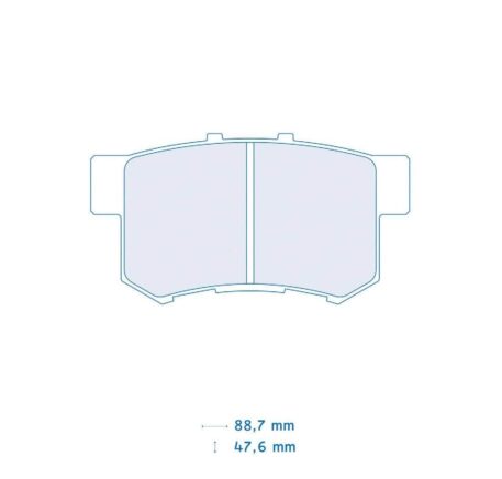 Pastiglie freno Carbone Lorraine 4045 Honda