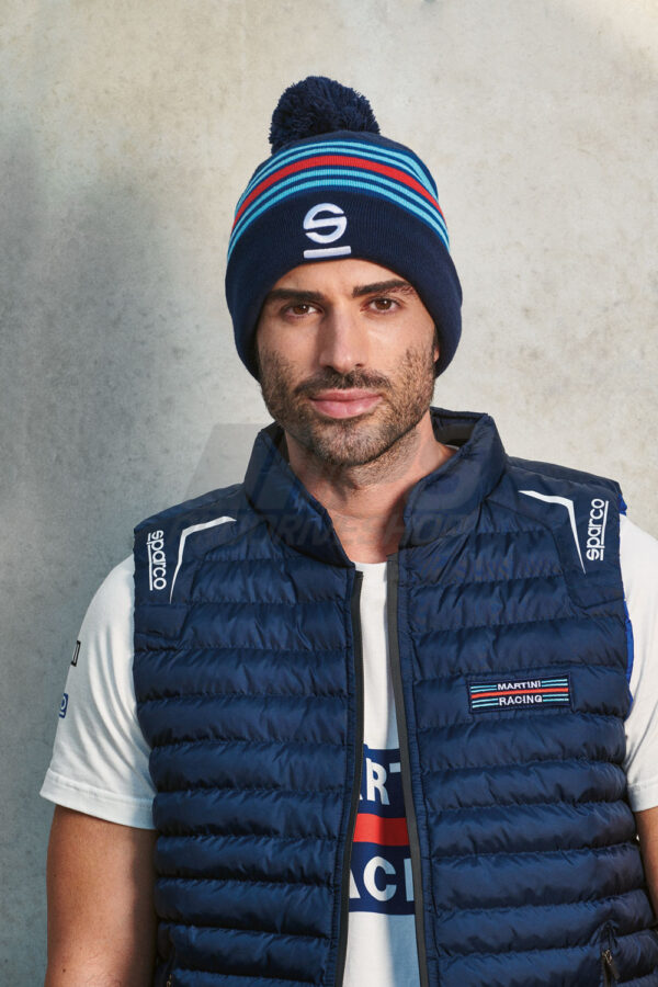 Cappello Sparco Martini Racing Beanie Pom Pon da Prodriveshop.com