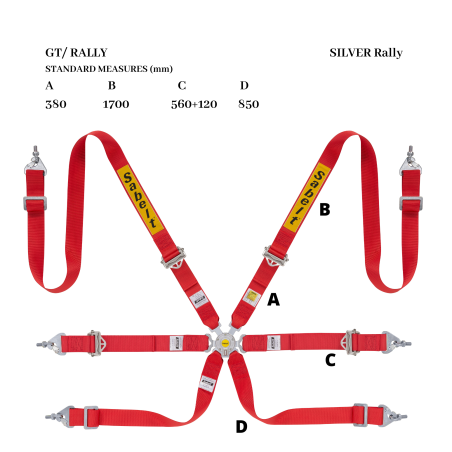Cinture Sabelt Silver Rally - immagine 4