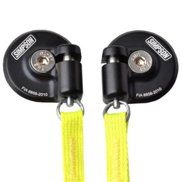 Clips casco a sgancio rapido per collare hybrid Simpson