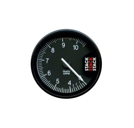 Contagiri Stack Professional 0-4-10.500 rpm 80 mm nero