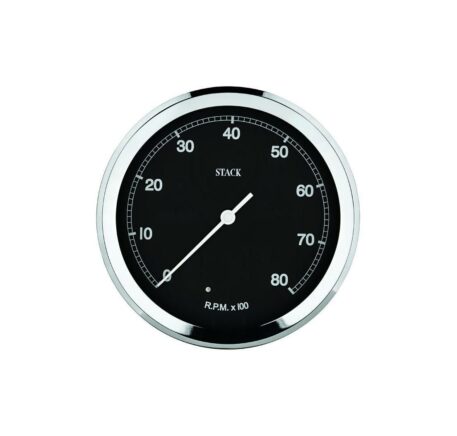 Contagiri Stack Classic 0-8.000 rpm 125 mm nero