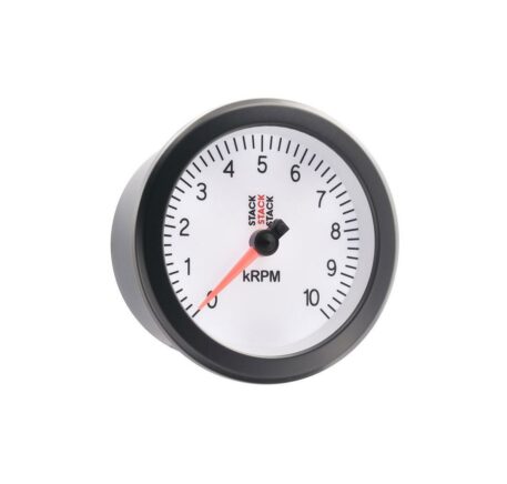 Contagiri Stack Sport 0-10000 rpm diametro 88 mm bianco