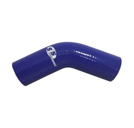 Curva Sfs 45° silicone diametro interno 25 mm lunghezza 102 mm blu