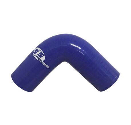 Curva Sfs 90° silicone diametro interno 60 mm lunghezza 125 mm blu