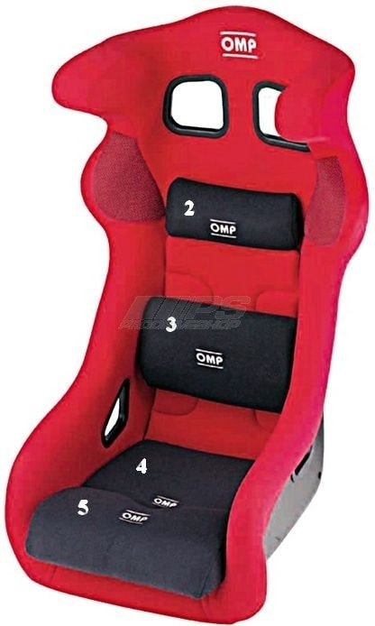 Cuscino di seduta sedili Omp n° 4 - immagine 2