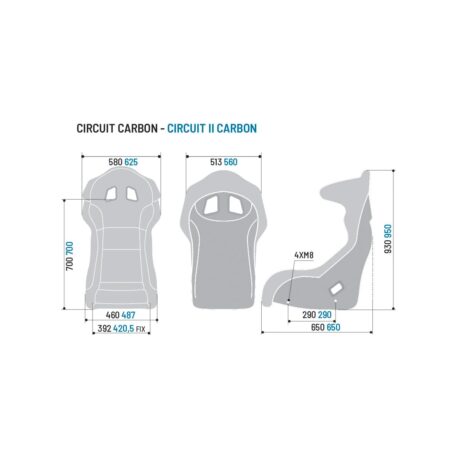 Sedile Circuit Carbon Sparco - immagine 5