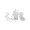 Sedile Hrc-R Fiberglass Omp - immagine 2