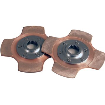 Set 2 dischi frizione sinterizzati diametro 140 mm 4 pale 23 x 1"