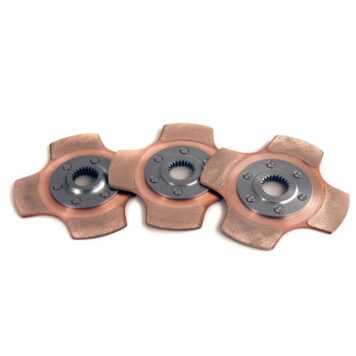 Set 3 dischi frizione sinterizzati diametro 140 mm 4 pale 10 x 29 mm