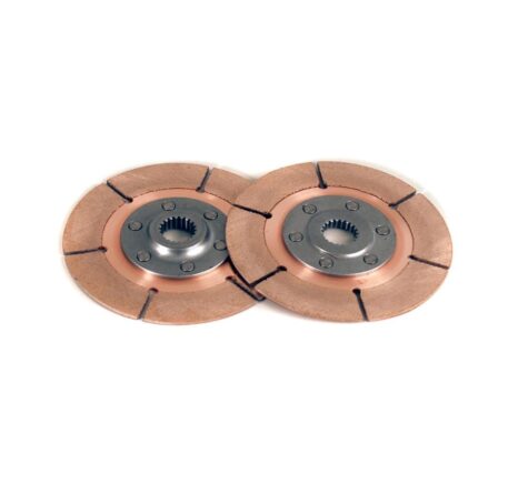 Set 2 dischi frizione sinterizzati diametro 140 mm 21 x 29/32"