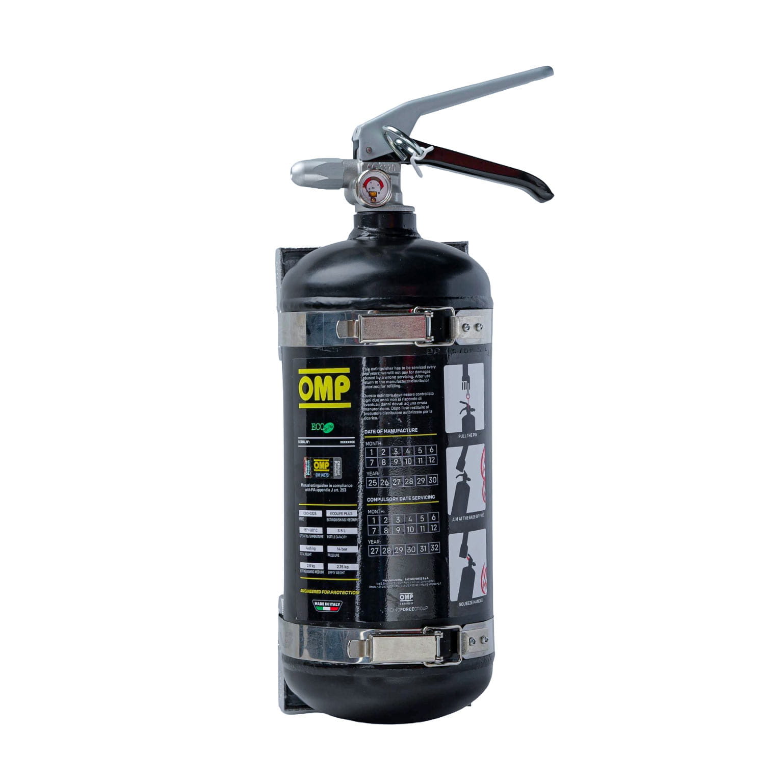 Estintore brandeggiabile Omp CB0-0325