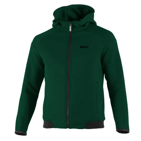 Felpa full zip con cappuccio Sparco - immagine 7