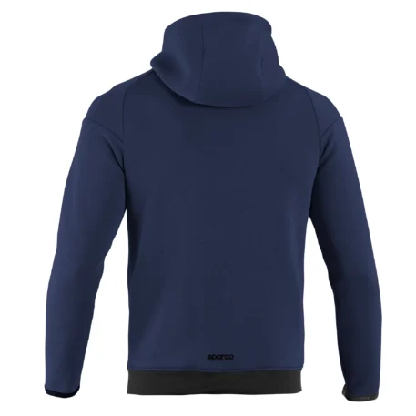 Felpa full zip con cappuccio Sparco - immagine 4