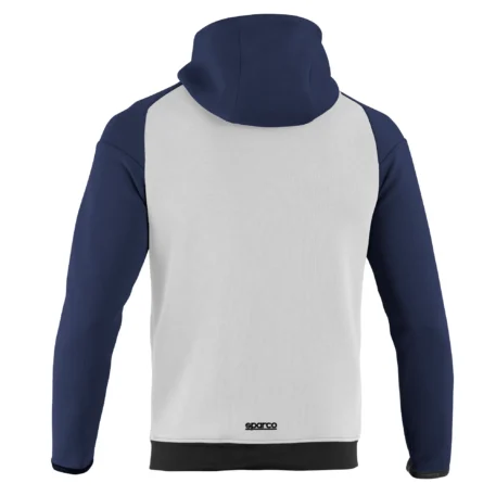 Felpa full zip con cappuccio Sparco - immagine 2