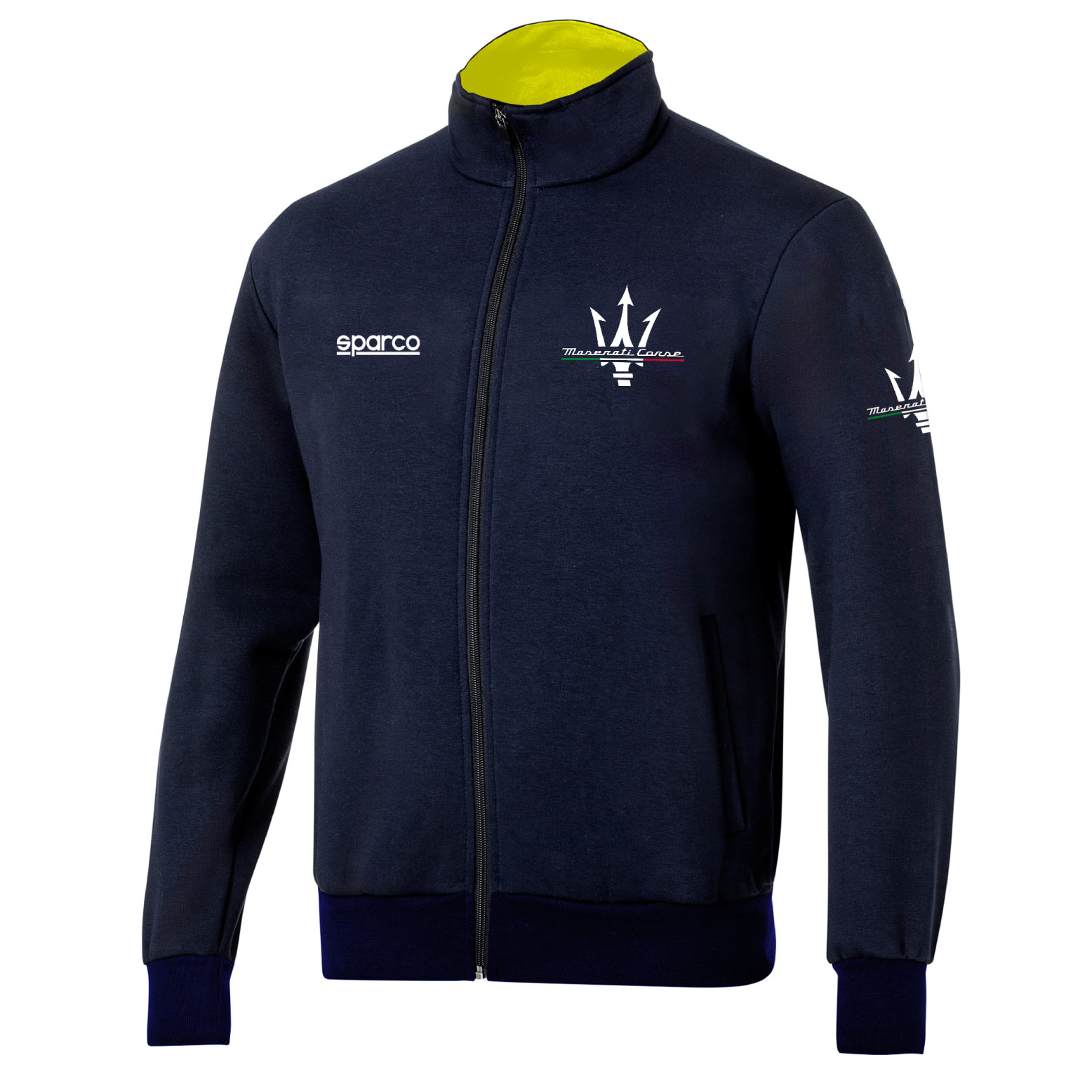 Felpa full zip Maserati Corse Sparco