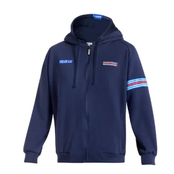 Felpa Hooded Full Zip Martini Racing Sparco