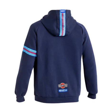 Felpa Hooded Full Zip Martini Racing Sparco - immagine 2