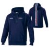 Felpa Hoodie Big Stripes Martini Racing Sparco - immagine 2