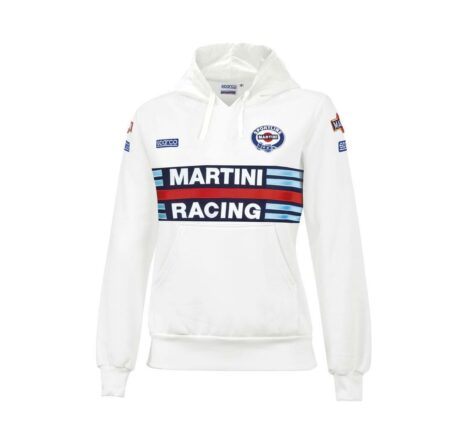 Felpa Lady Hoodie Martini Racing Sparco
