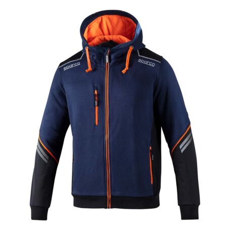 Felpa Tech full zip con cappuccio Sparco - immagine 2