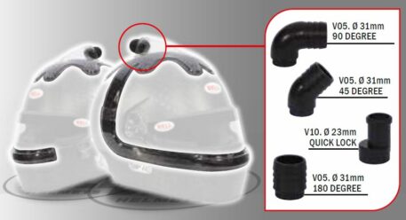 Kit Forced Air Top-Side caschi Bell HP77 RS7