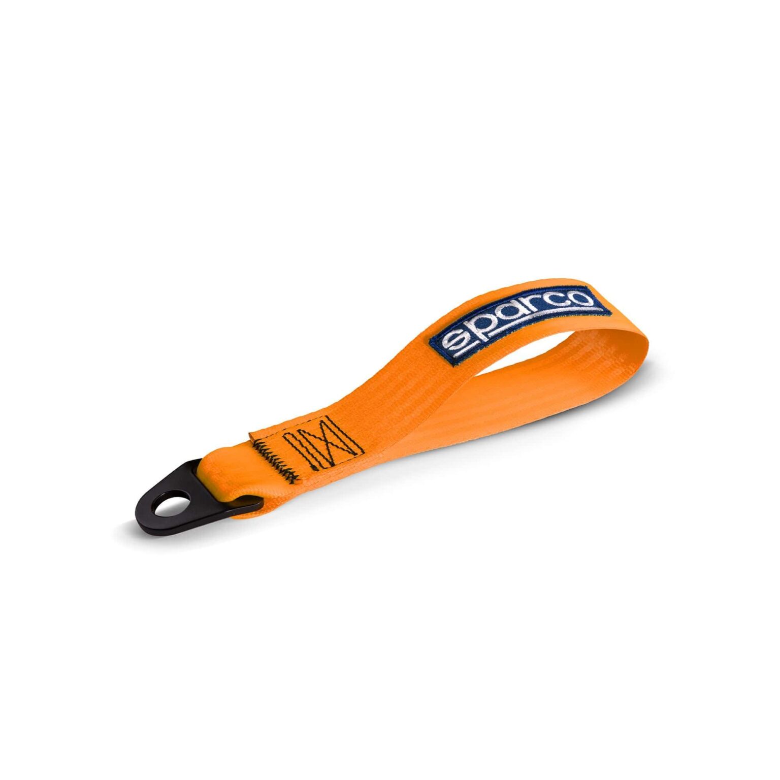 Correa De Remolque Sabelt Negro Para Abarth 500 Y 595 - Accesorio Tuning De Tela, Estilo Racing