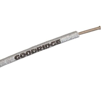 Guaina in silicone grigio argento per tubi diametro esterno 11/4