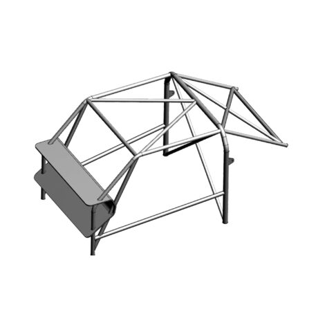 Roll Bar Skoda Fabia (>01/'08)