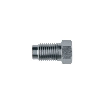 Inserto inox maschio per tubo acciaio Jic 3/8 x 24