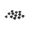 Kit tappi sfiato aria caschi Bell neri