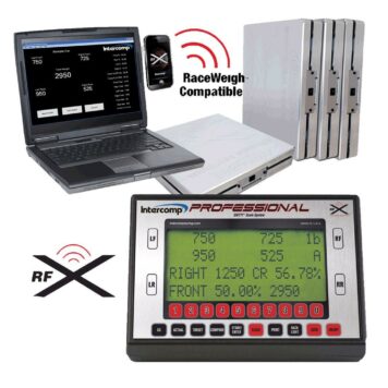 Kit bilancia vettura Intercomp Microflex™ 4 sensori per piatto 4000 kg