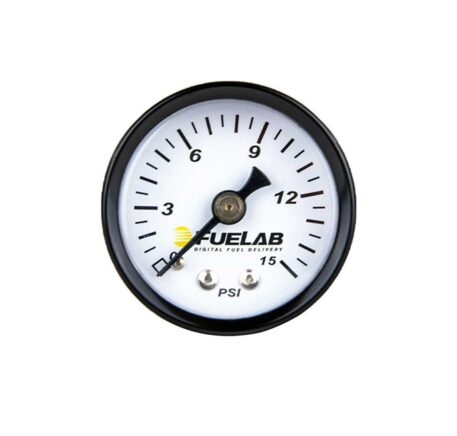 Manometro regolatore pressione Fuelab 0-15 psi