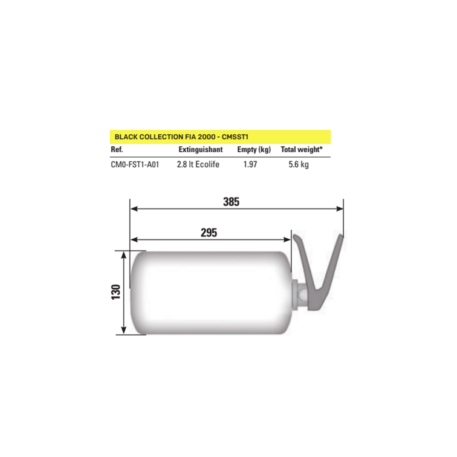 Impianto estinzione Cmfst1 Omp vetture Formula - immagine 2