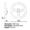 Volante Wrc Omp scamosciato - immagine 2