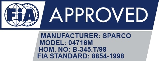 Cintura Sparco Sport H-4 FIA 8854-98 - immagine 4