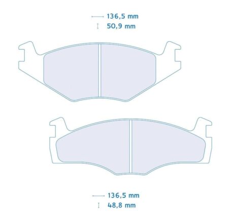 Pastiglie freno Carbone Lorraine 4021 Seat e Volkswagen