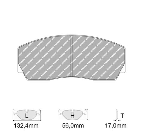 Pastiglie freno Ferodo Racing FRP216 Renault Clio Super 1600
