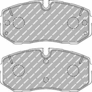 Pastiglie freno Ferodo Racing FCP5508H Hyundai i20